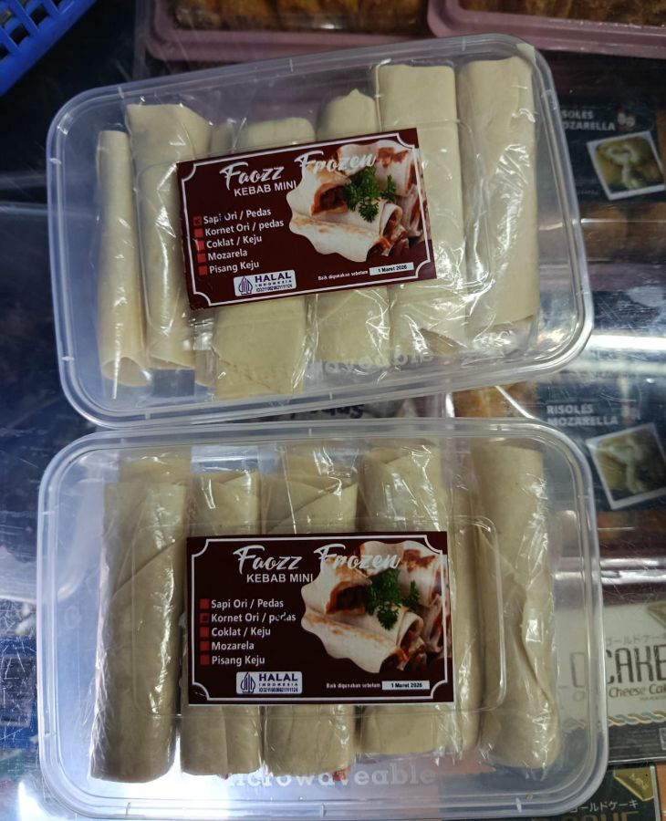 Frozz kebab mini sapi original
