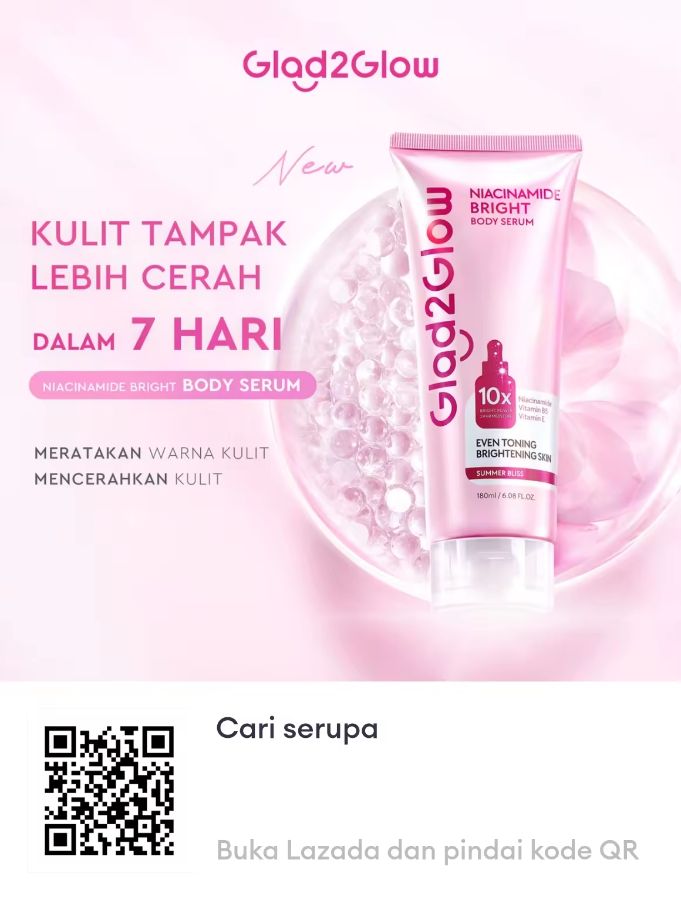G2G Niacinamide Bright Body Serum 180ml