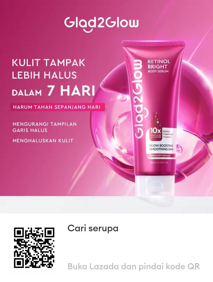 G2G Retinol Bright Body Serum 180ml