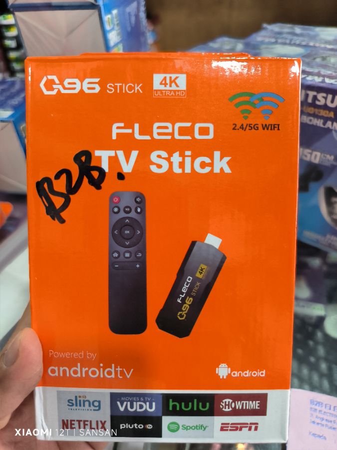 ANDROID TV STICK Q96 FLECO B2B