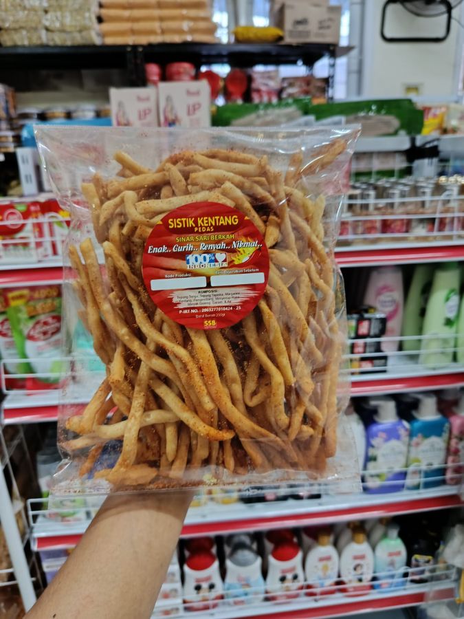 SSB Stik Kentang Pedas