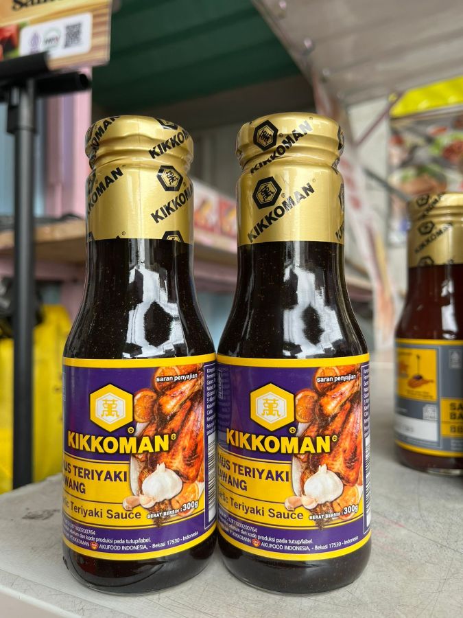 Kikkoman garlic teriyaki 300gr