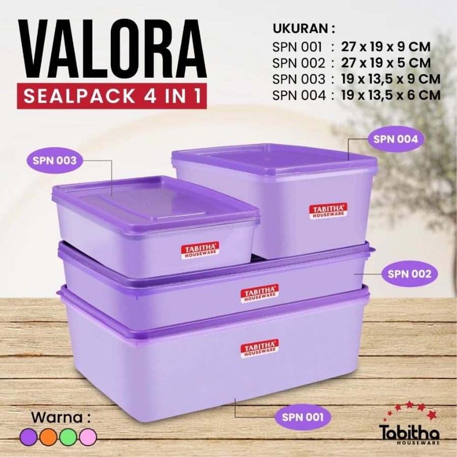 Valora seal pack 4 in 1