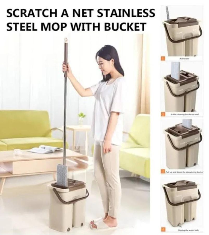 Scratch Mop Lap pel