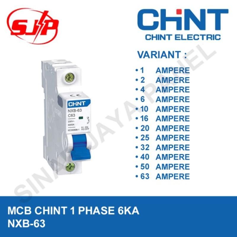 MCB CHINT 25A 1 PHASE