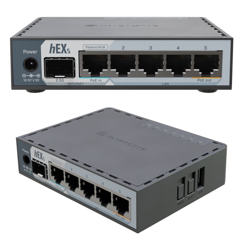 Mikrotik E60iUGS hEX S