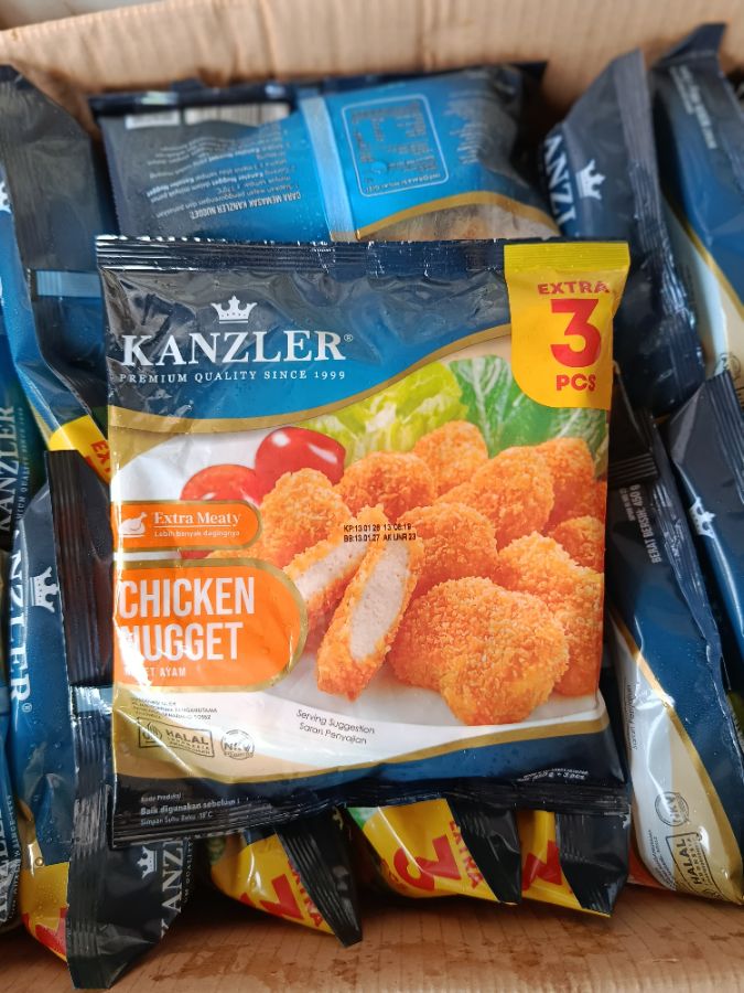 Kanzler Nugget Original 450gram + 3Pcs
