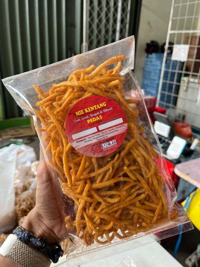 SSB Mie Kentang Pedas