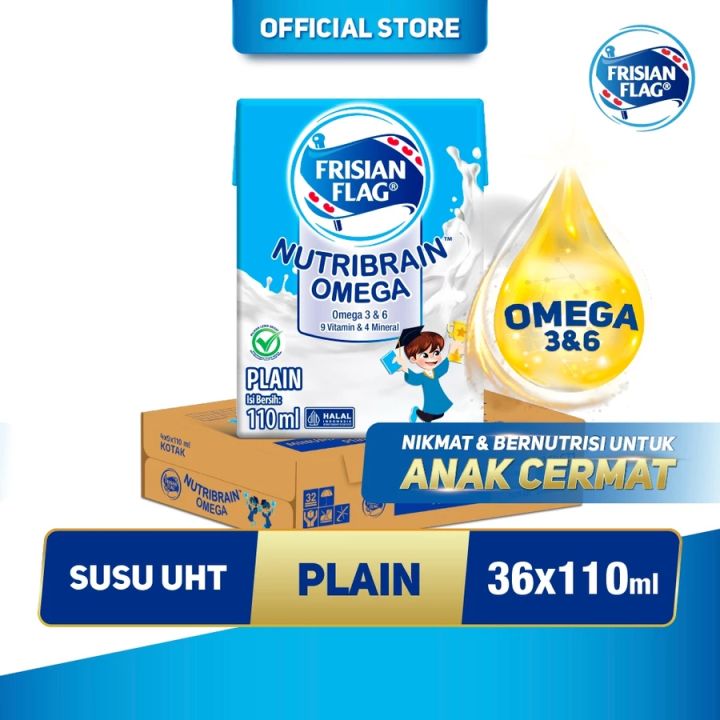 Frisian Flag Omega Plain 110ml