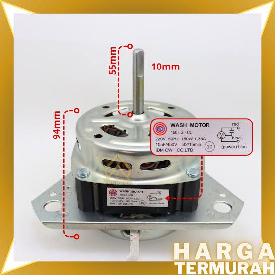 DINAMO PENCUCI LG SSF XD 150 (10MM)