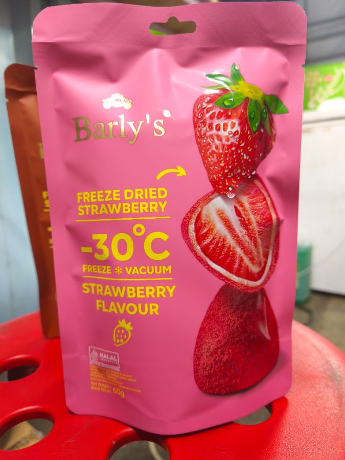Barlys Freeze Dried Strawberry