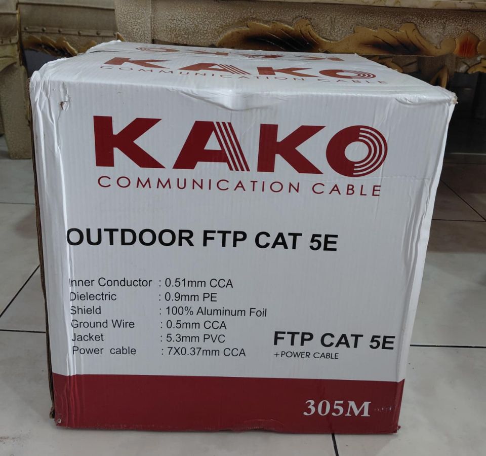 KAKO Kabel Lan FTP Outdor CAT 5e