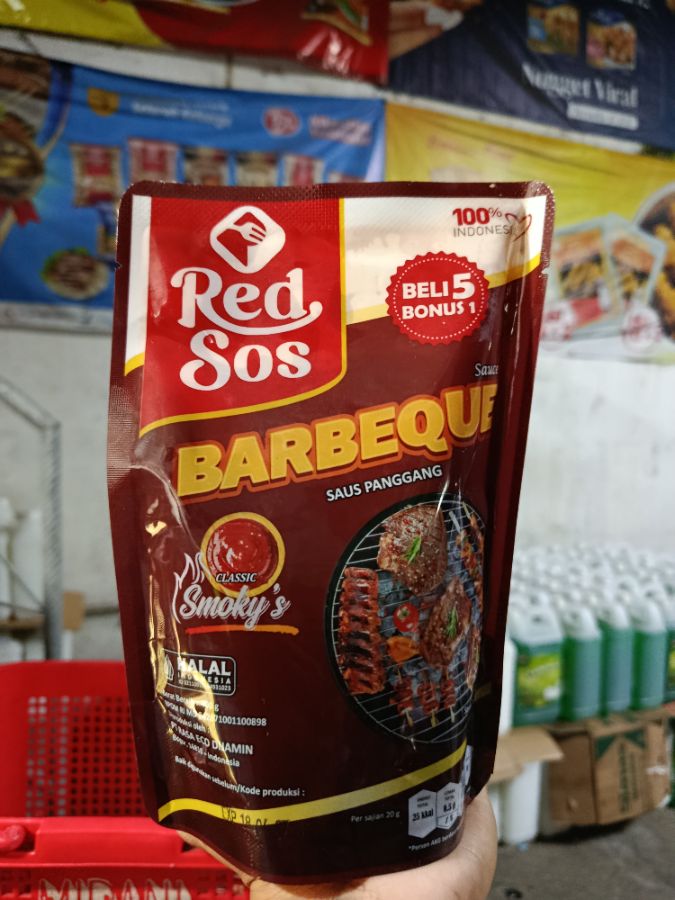 Red sos BBQ 400GR