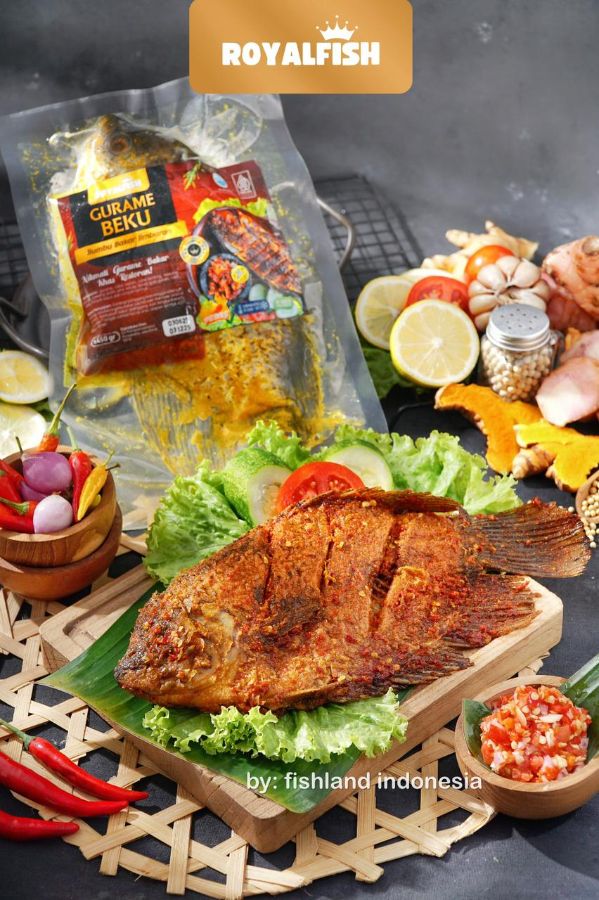 Royalfish Gurame Bakar Bumbu Jimbaran 450Gram