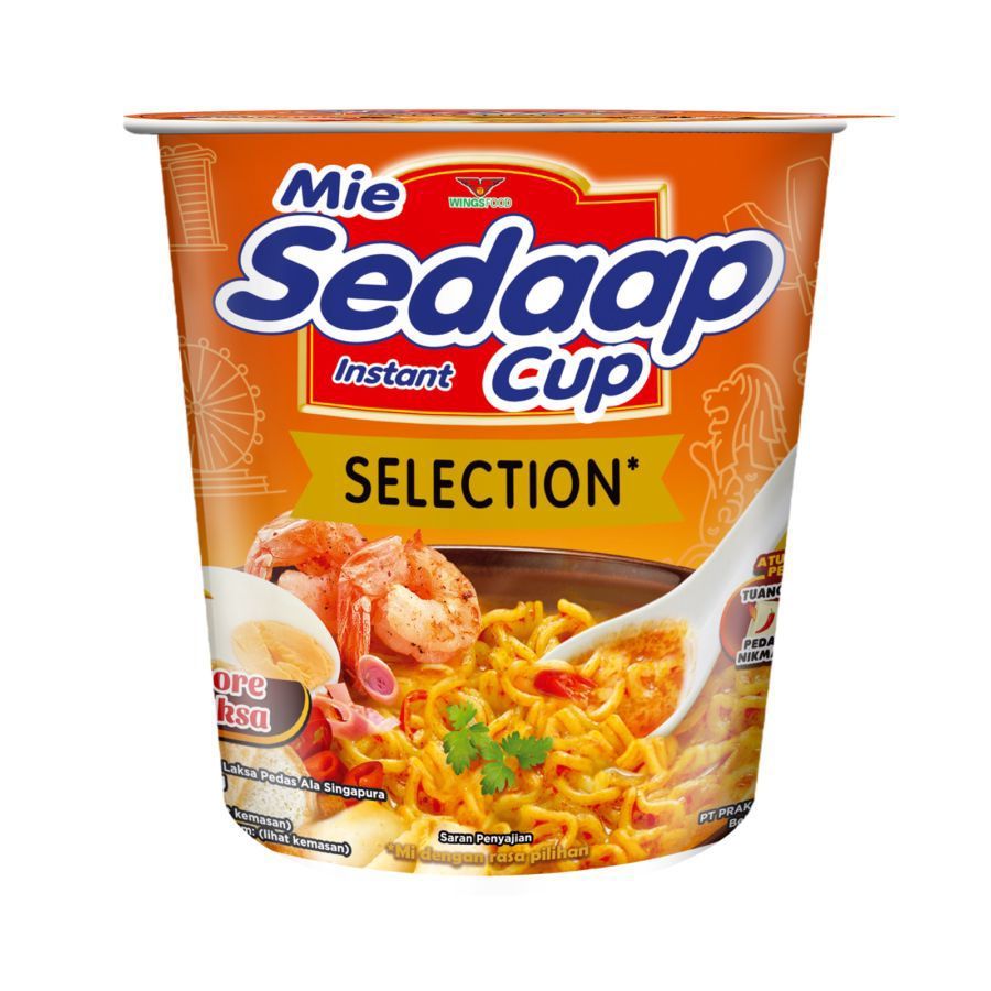 Mie Sedap Cup Singapoer Spicy Laksa