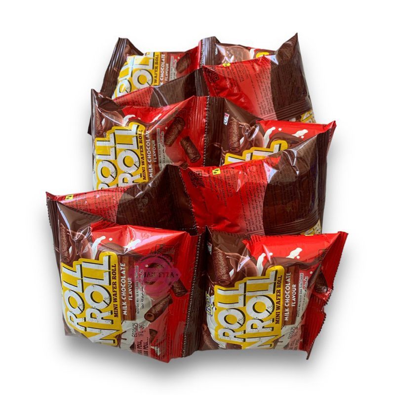 Roll N Roll Milk Chocolate 20gr Renceng