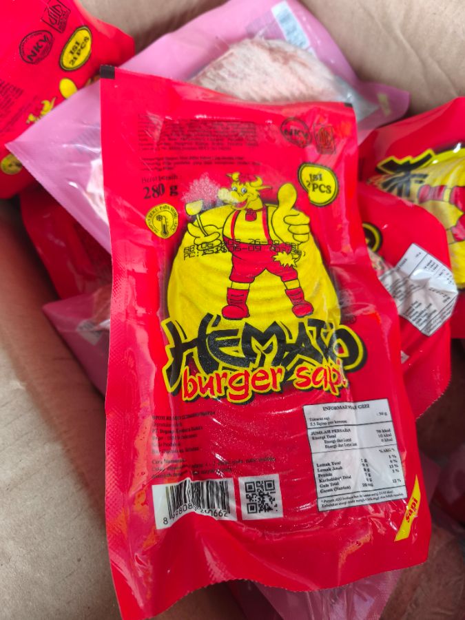 Hemato burger sapi mini 280gr