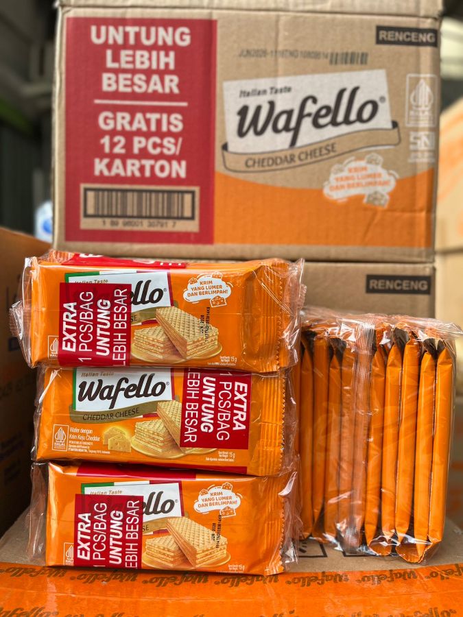Wafello Chedar chs 15gr
