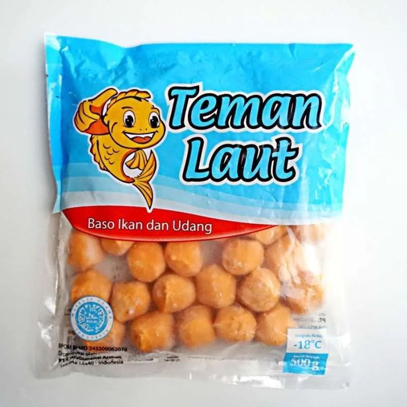 Teman Laut Bakso Udang 200gr