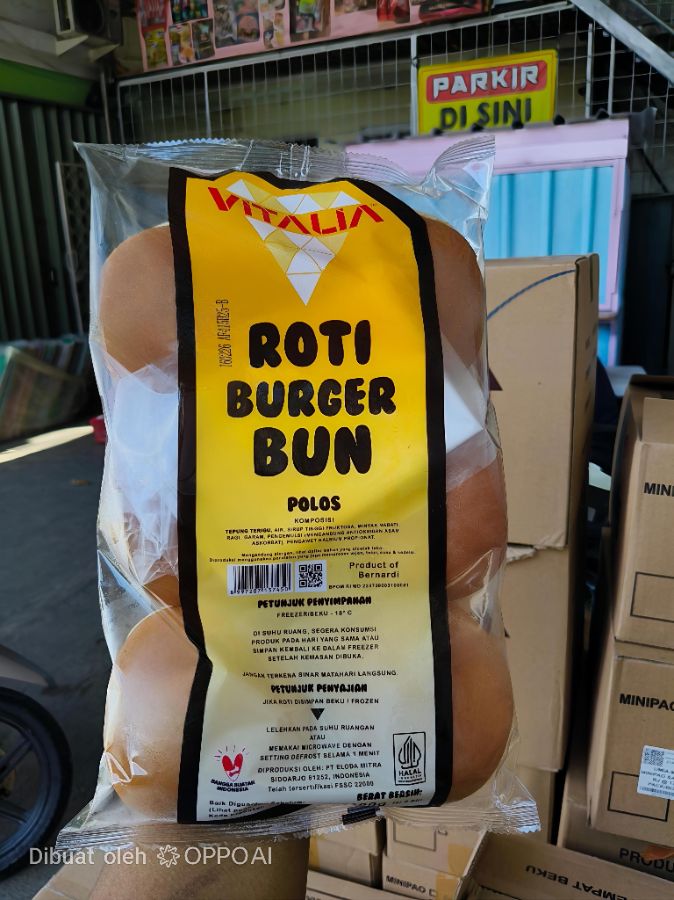 Vitalia Burger Polos Isi 6
