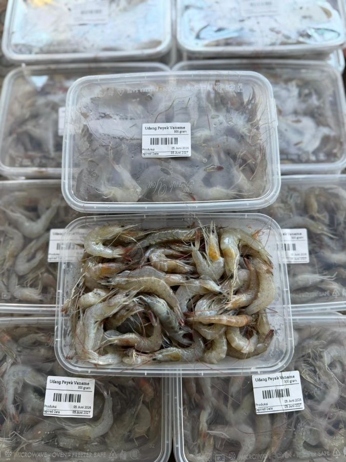 Udang peyek Vaname