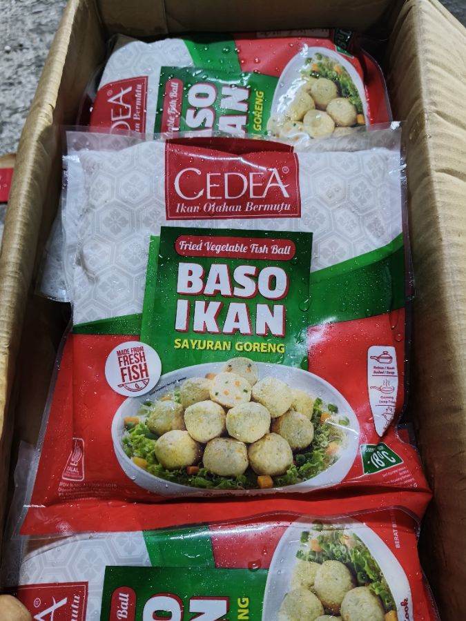 Cedea Bakso Ikan Sayuran Goreng 500gr