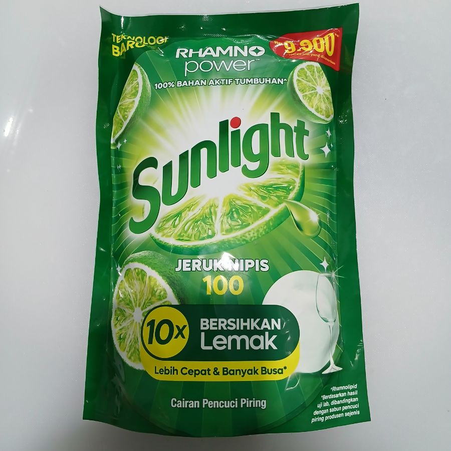 Sunlight Cairan Pencuci Piring Jeruk Nipis PCH 635 ml/610g