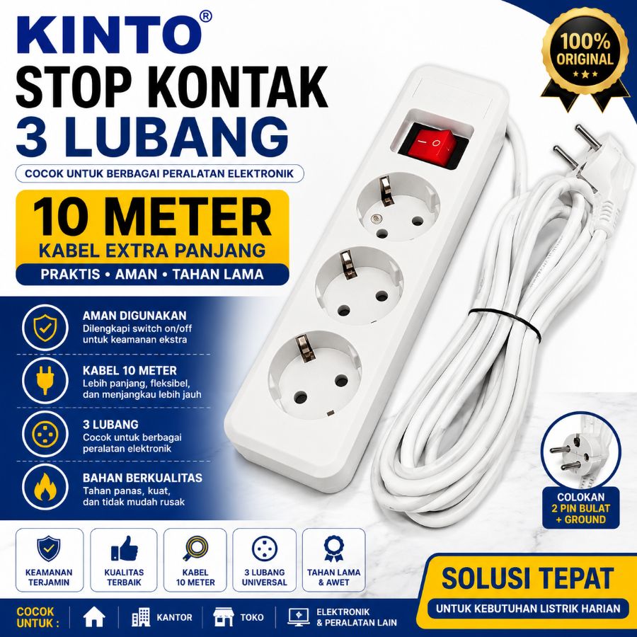 S K KABEL 3L 10 METER KINTO
