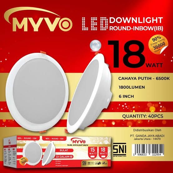 DOWNLIGHT LED 18W MYVO