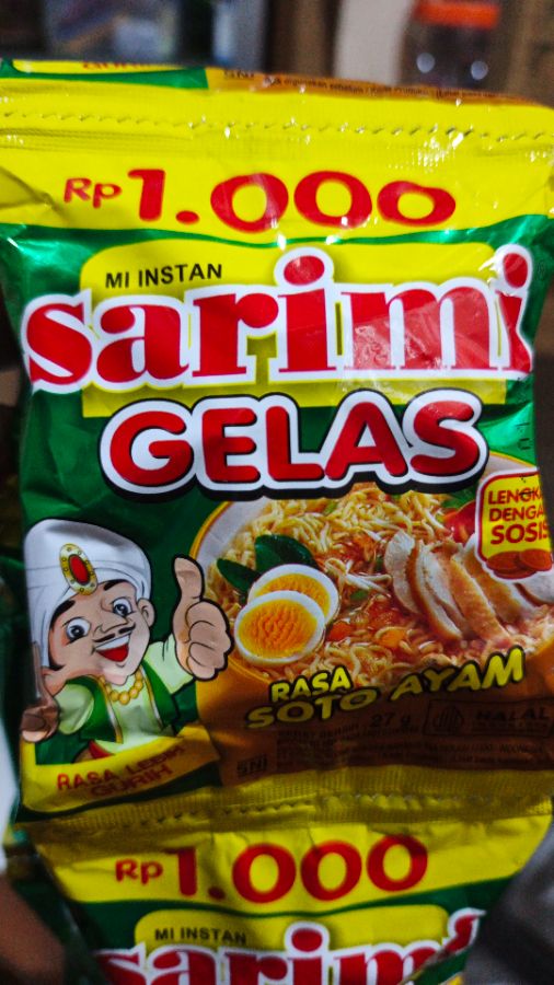 Sarimi Gelas Rasa Soto Ayam 27gr