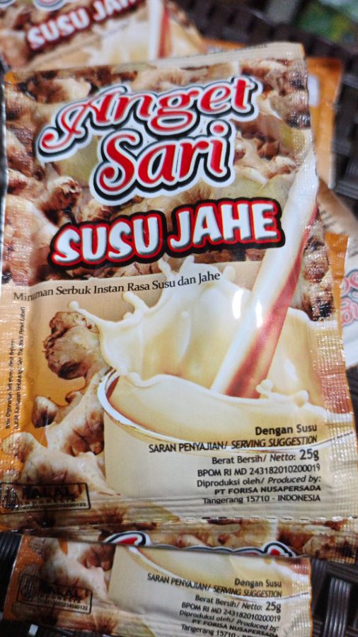 Anget Sari Susu Jahe 25gr