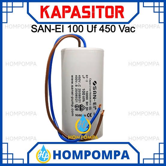 KAPASITOR BULAT 100 UF SANEI