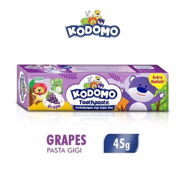 Pasta Gigi Kodomo Grape 45gr