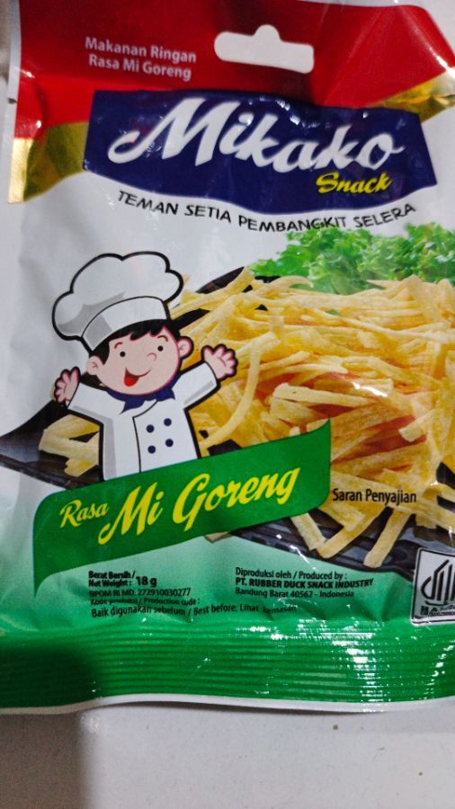 Mikako Rasa Mie Goreng 18gr