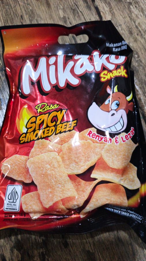 Mikako Rasa Spicy Smoked Beef 18gr