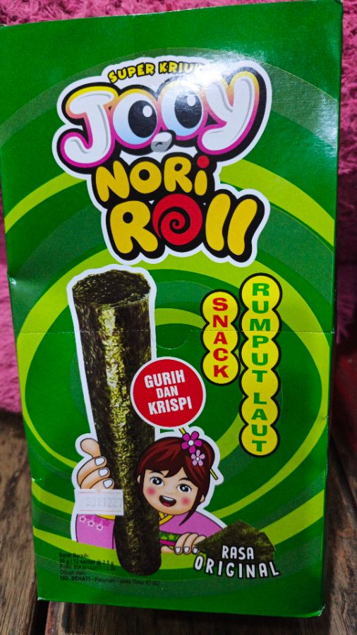 Jooy Nori Roll Rasa Original 2,5gr