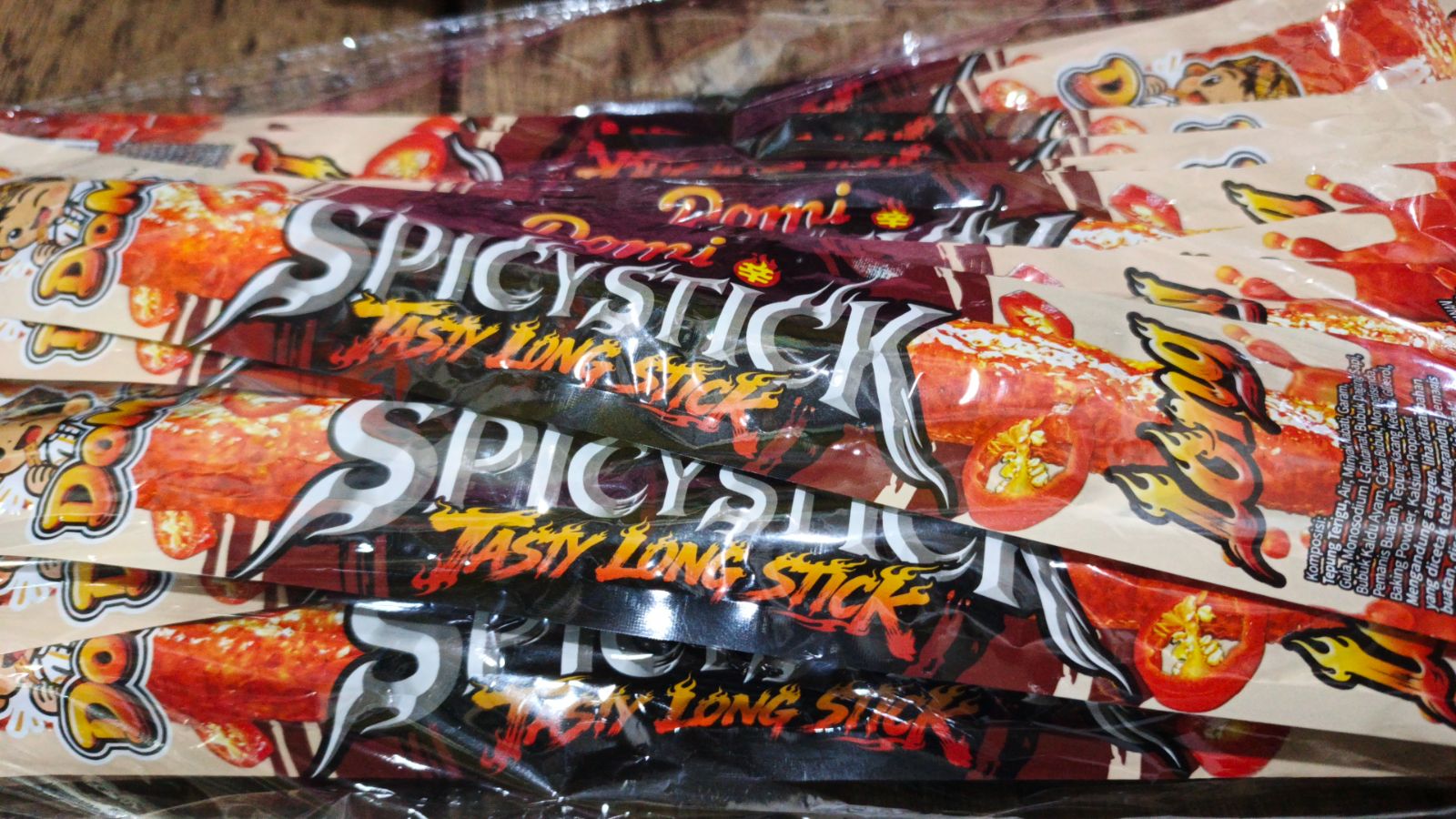 Domi Spicy Stick Tasty Long Stick 18gr