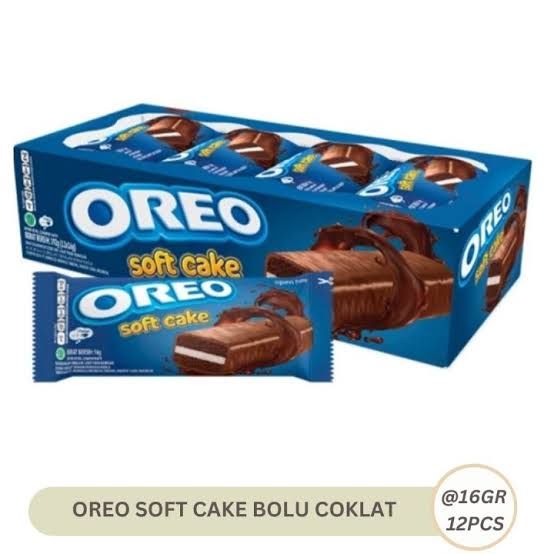 Oreo Soft Cake Rasa Coklat 16gr