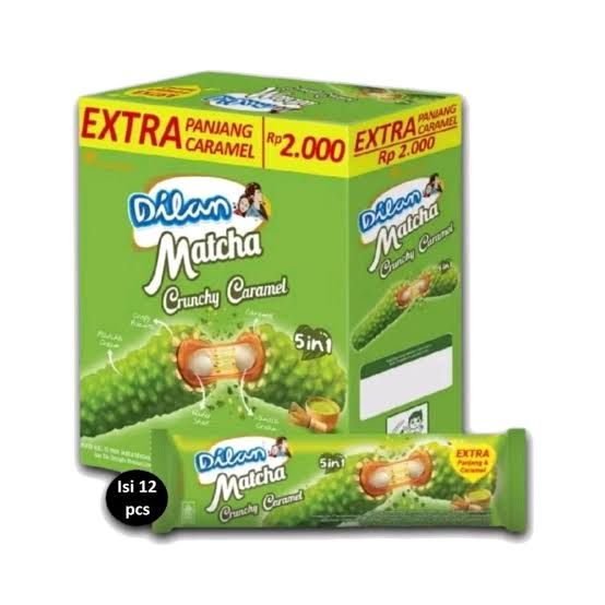 Dilan Matcha Crunchy Caramel 5in1 23gr