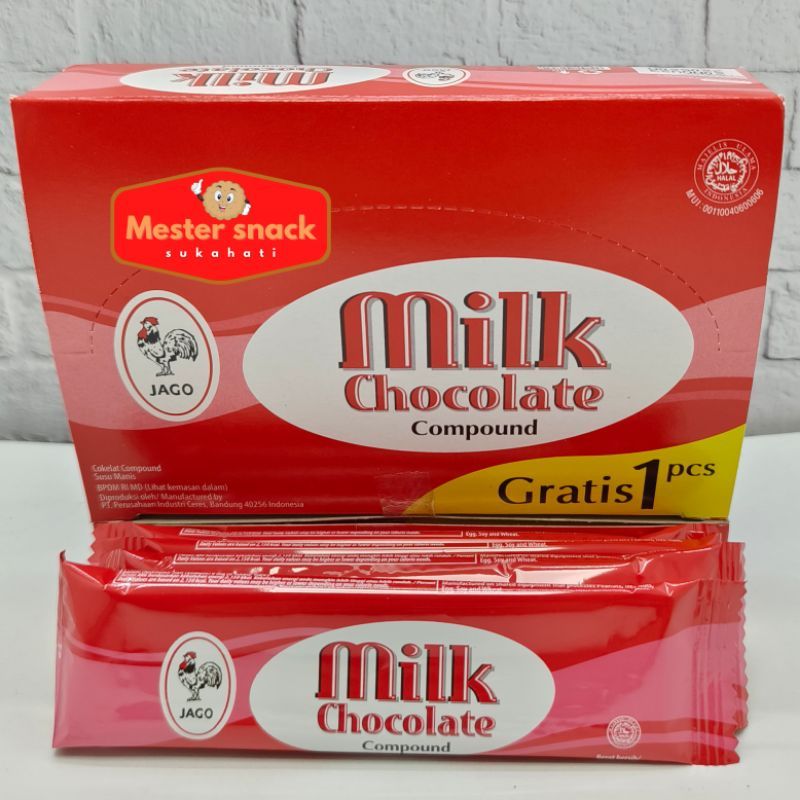 Coklat Jago Milk 5gr