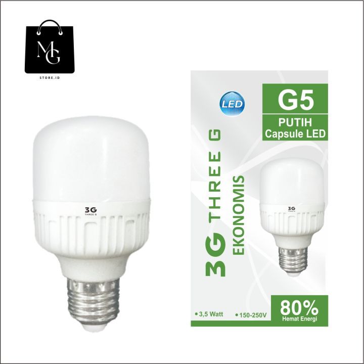 LED Ekonomis 3G Three G 5 watt
