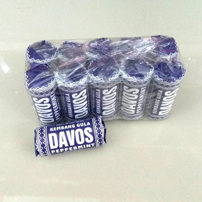 Permen Davos Peppermint 22 gr