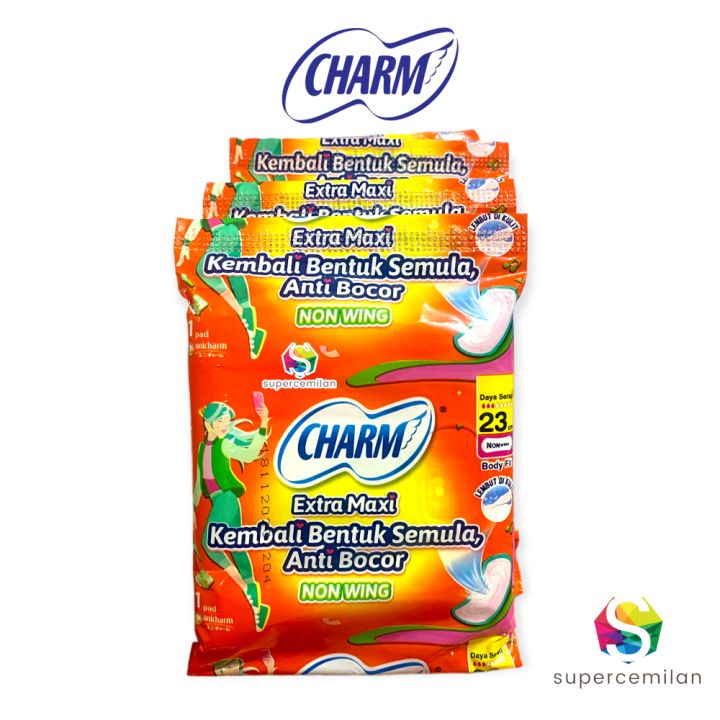 Charm Extra Maxi Non Wing 23 cm isi 1