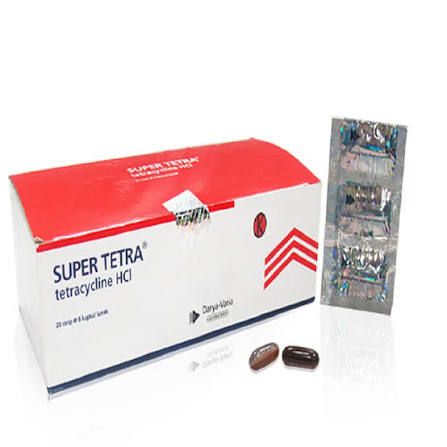 Super Tetra Tetraclyne HCL 250mg