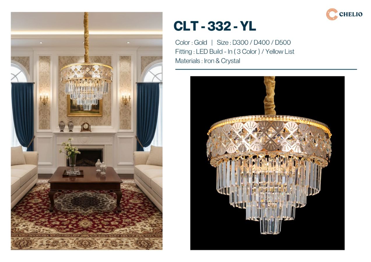 LAMPU GANTUNG CLT 332 500 CHELIO