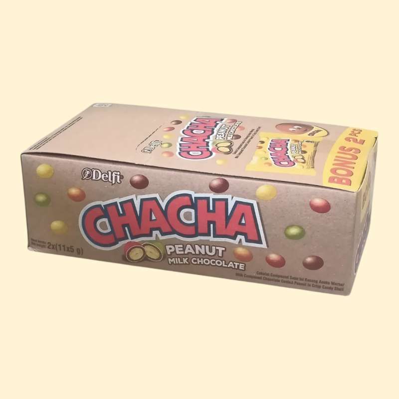 Chacha Peanut Milk Chocolate 5gr
