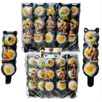 Jelly Agar QEQE Cup Bentuk Telur Kecil