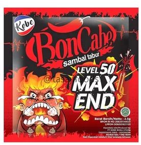 Bon Cabe Sambal Tabur Level 50 End Max 2,5gr
