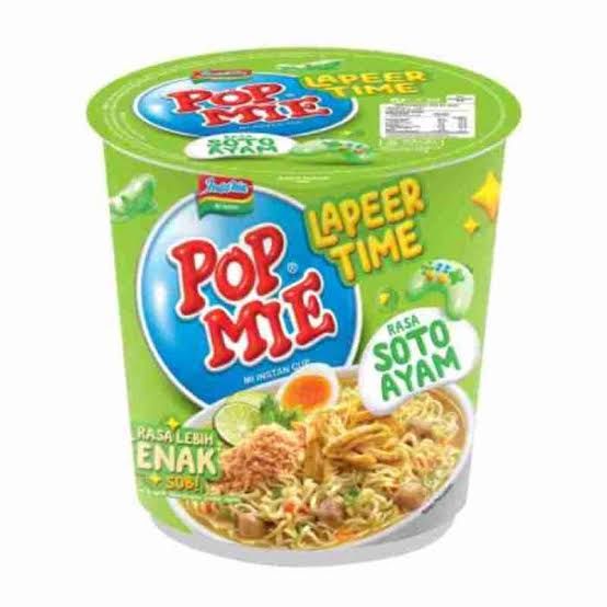 Pop Mie Besar Lapeer Time Rasa Soto Ayam 77g
