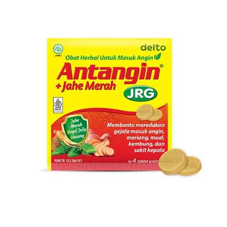 Pil Antangin JRG + Jahe Merah 8gr